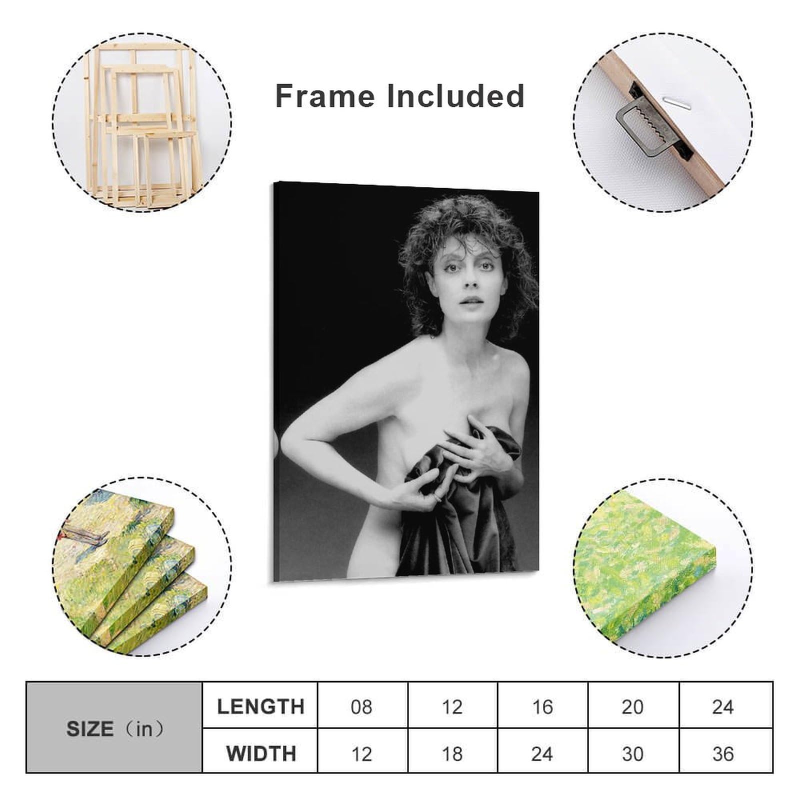 Amazon.com: Susan Sarandon - Póster de actor de cine joven y sexy